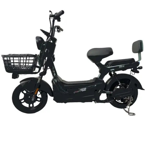 Bicicleta Elétrica Scooter 500W 48V 20Ah Eko-5 Duos Preta
