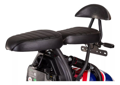 Scooter Elétrica 2000w Wehawk X7 50km/h Autonomia 40km