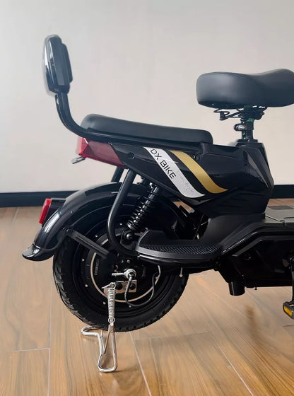 Bicicleta Elétrica Scooter Dx Bike Ecodrive 500w Sem Cnh Cor Preta
