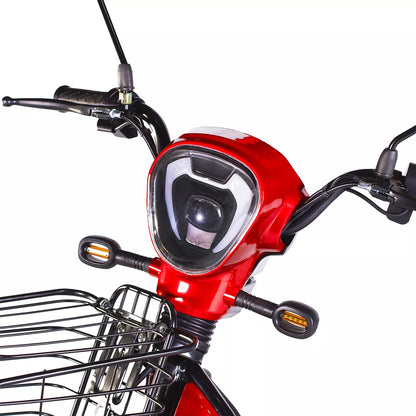 Bicicleta Elétrica 500w 32km/h Mini Scooter Sem Cnh