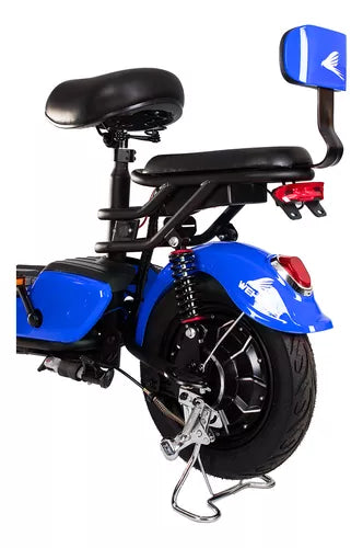 Moto Eletrica Scooter 500w 48v Autonomia 40 Km Sem Cnh