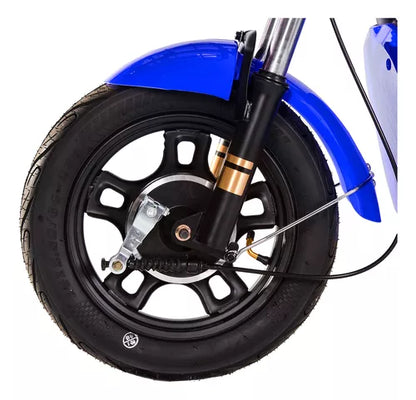 Moto Eletrica Scooter 500w 48v Autonomia 40 Km Sem Cnh