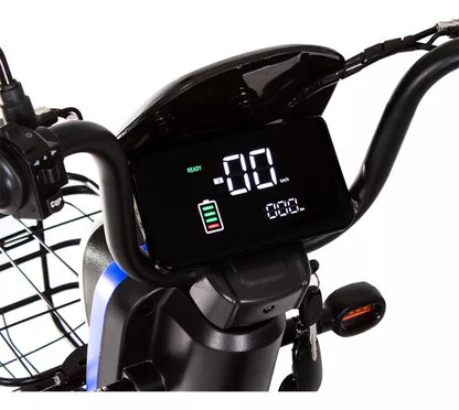 Moto Eletrica Scooter 500w 48v Autonomia 40 Km Sem Cnh